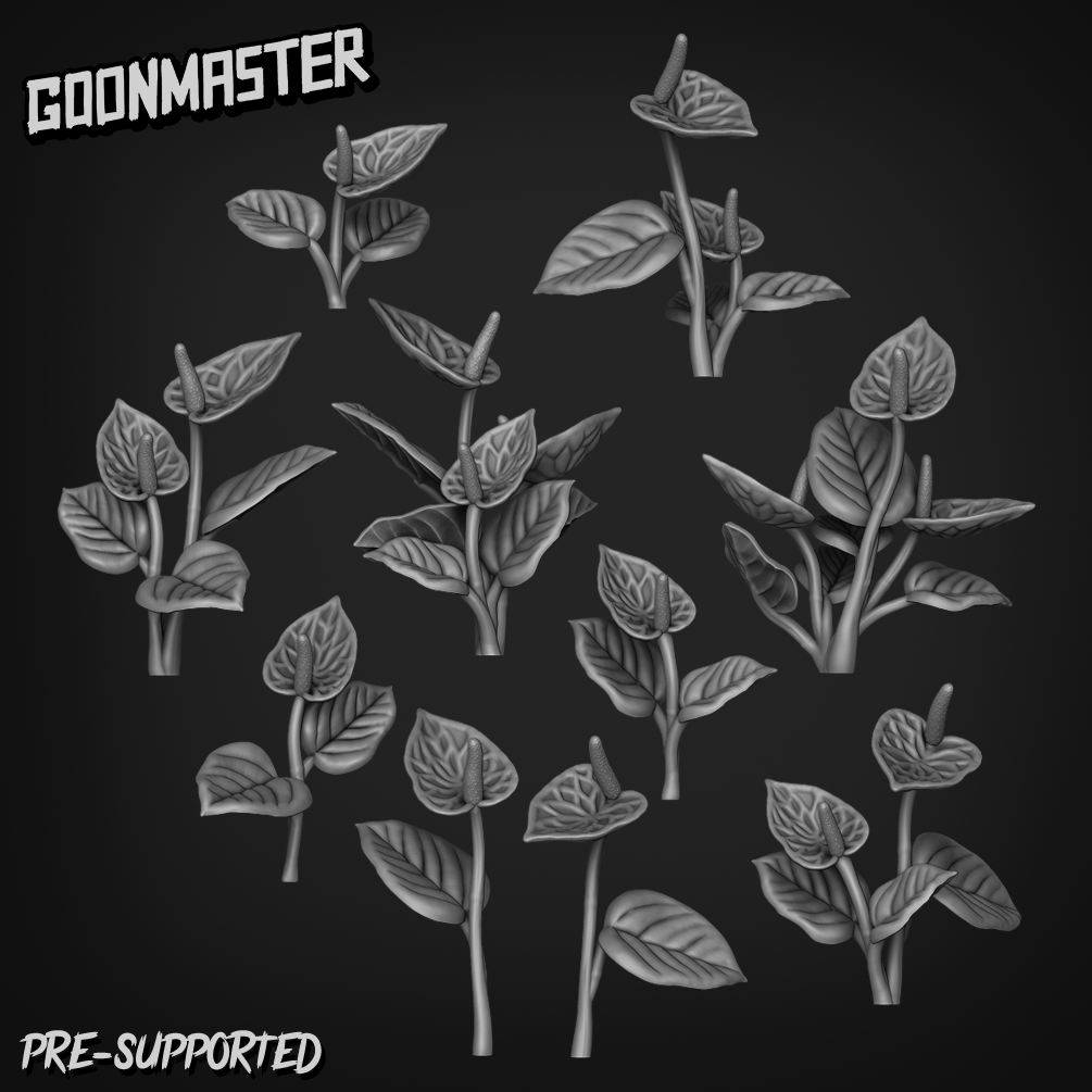 Basing Bits 223 - Anthurium Andraeanum